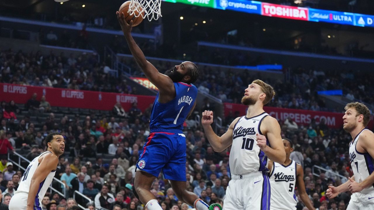 James Harden Stats vs Kings What's the Clippers' Star Guard's Record