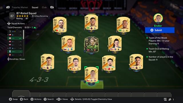 87-Rated Squad [Price - 135.85K]