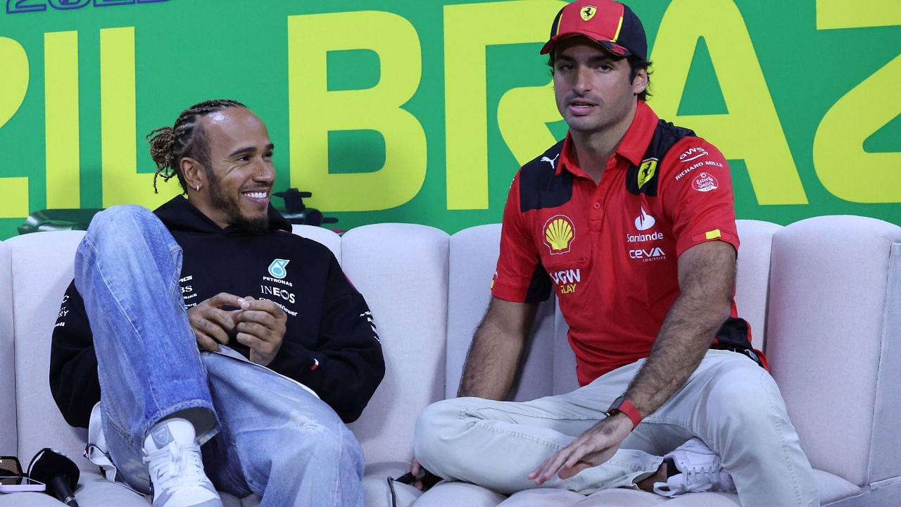 Carlos Sainz Has a Word Of Advice for Lewis Hamilton While Sharing Honest Take on Ferrari Snub