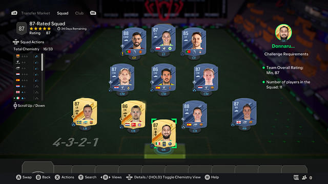 87-Rated Squad [Price - 181.8K]