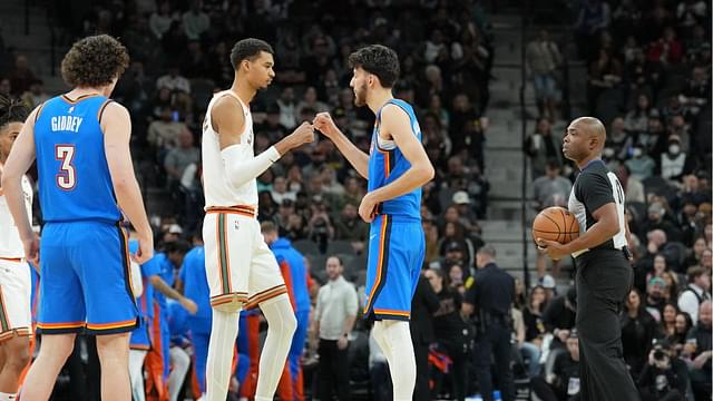 Victor Wembanyama vs Chet Holmgren: What Do the Rookie Stars Average When Spurs Face the Thunder?