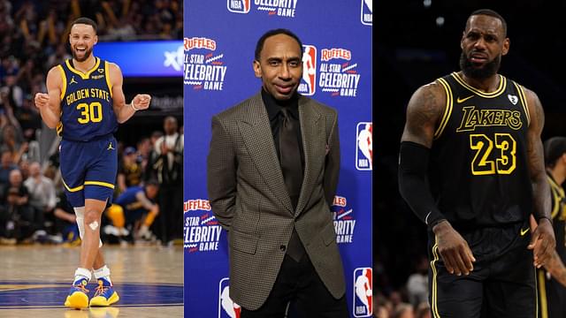 "They Can't Shoot": Stephen A. Smith Picks Stephen Curry over LeBron James to Have a Deep Postseason