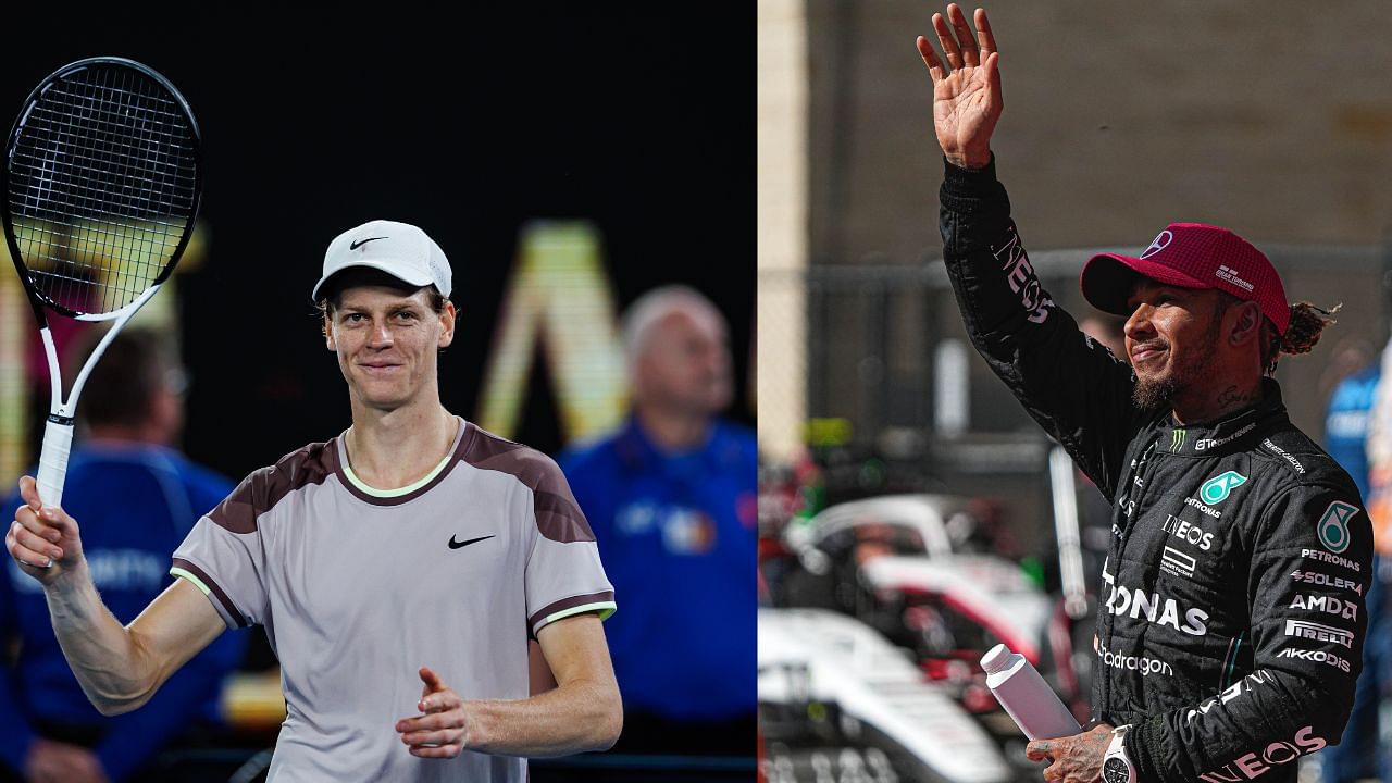 Australian Open Champion Jannik Sinner Once Paid Ferrari Bound Lewis Hamilton a Great Tribute