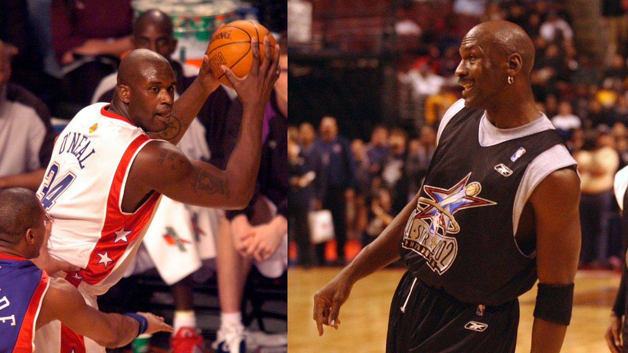 "Come Here Shaq Daddy!": Michael Jordan Mic'd Up at the 1996 All Star Game Led to a Slew of Iconic Soundbites