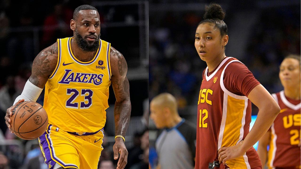"I Told You to Cut it Out Lil Sis": LeBron James Hypes Up Juju Watkins For Dropping 51 Points in His Signature Style