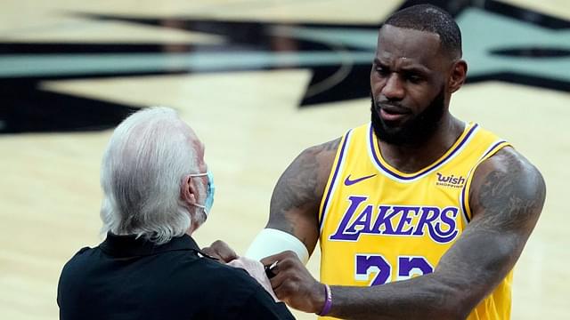 LeBron James Heaps ‘Unbelievable’ Praise on Gregg Popovich Whilst Praising Victor Wembanyama