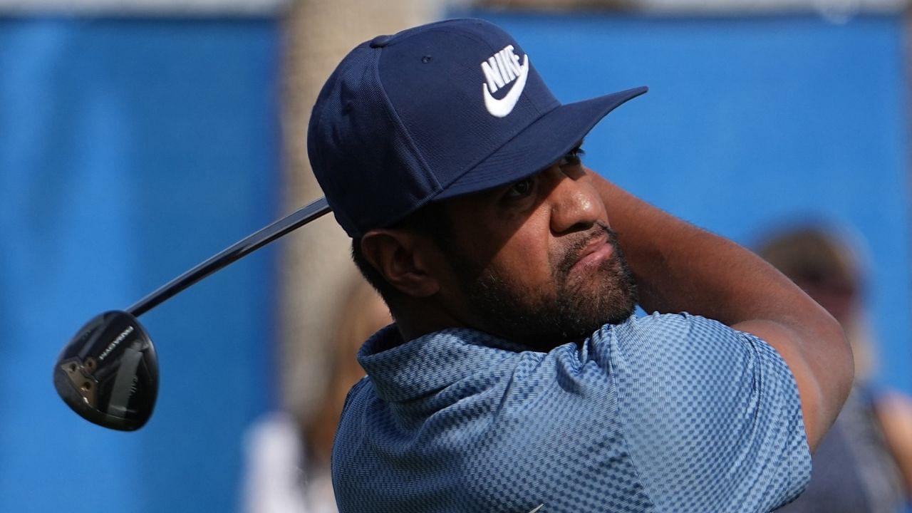 Tony Finau at The American Express