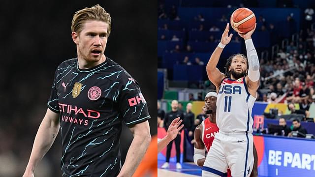 Kevin De Bruyne Earns $70,026 Less Than Knicks Star Jalen Brunson Despite Being One of the Best Soccer Players in the World