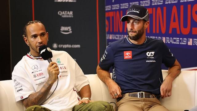 Daniel Ricciardo Wants to Stay out of the Silly Season Despite Lewis Hamilton Leaving His Seat Vacant