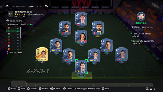 89-Rated Squad [Price - 385.55K]