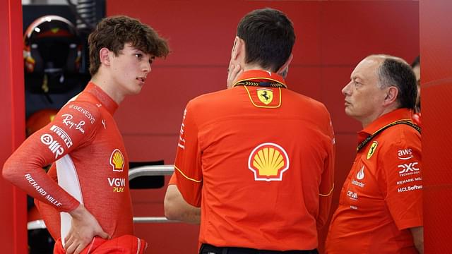 Fred Vasseur’s Decision Denied Much Experienced Ferrari Driver to Miss His F1 Debut Over Oliver Bearman