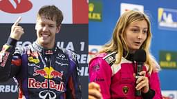 Sebastian Vettel Influences First F1 Academy Celebration With Doriane Pin's Blazing Success