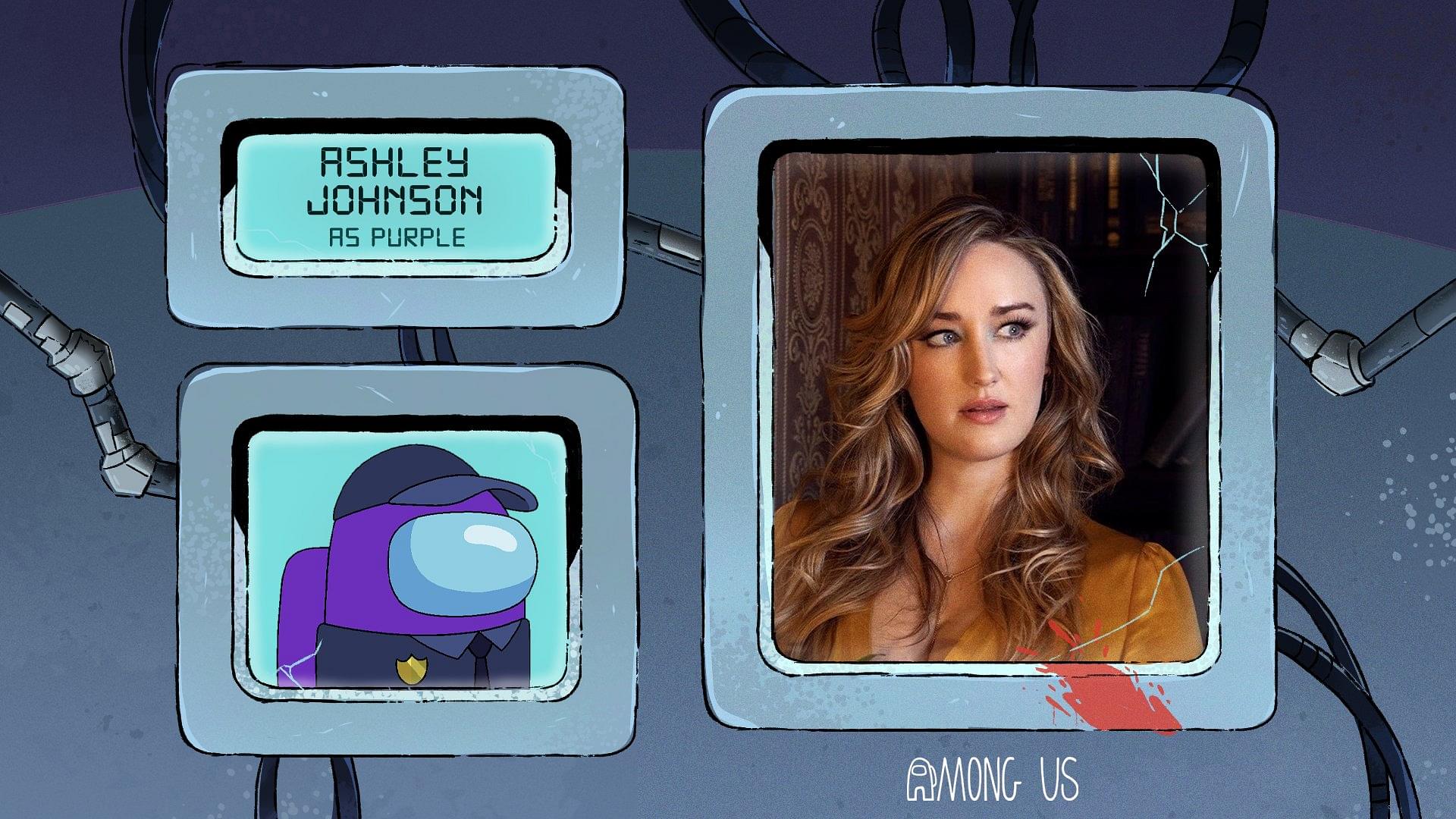 Ashley Johnson as Purple in Among Us TV series