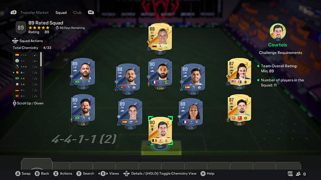 89-Rated Squad [Price - 279K]