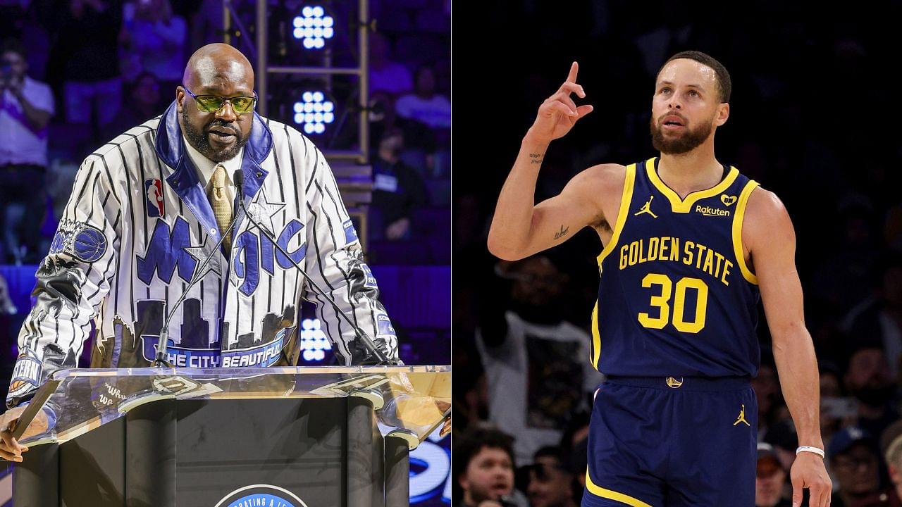 "If Shaq Had Curry Range Is He The GOAT?": Shaquille O'Neal Poses A Question To NBA Fans About His Own Legacy