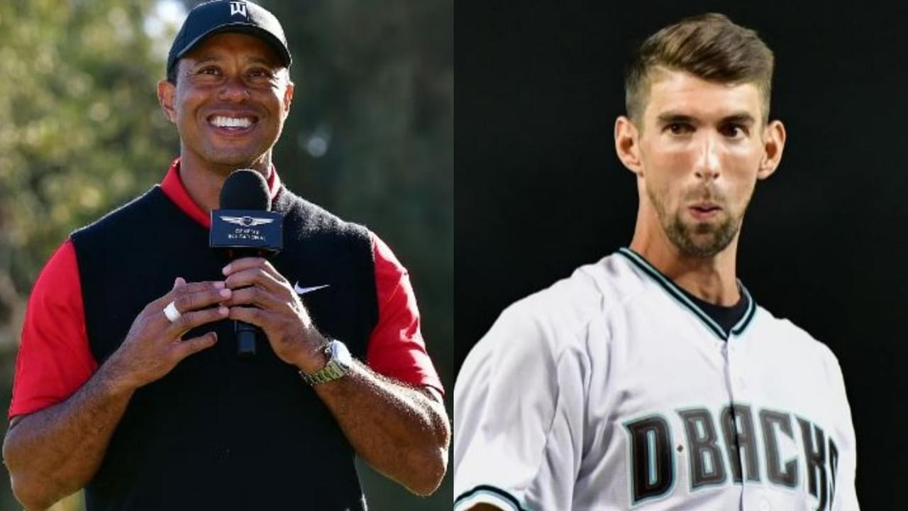 Tiger Woods and Michael Phelps