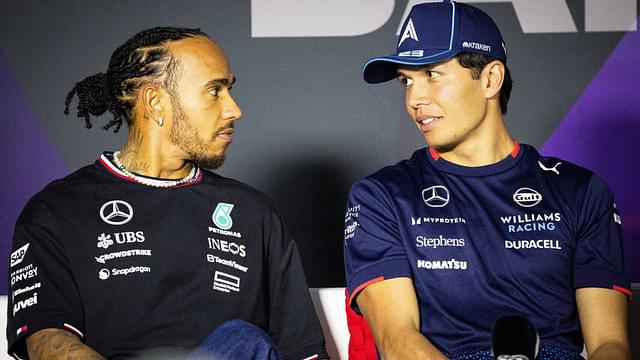 Alex Albon Wishes for a Lewis Hamilton and Max Verstappen Crash to Break 4 Year Podium Deadlock