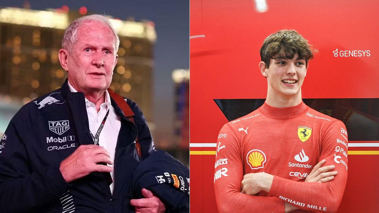 Helmut Marko Hypocritically Mocks Ferrari for Treating Ollie Bearman the Same Way Red Bull Dealt With Liam Lawson