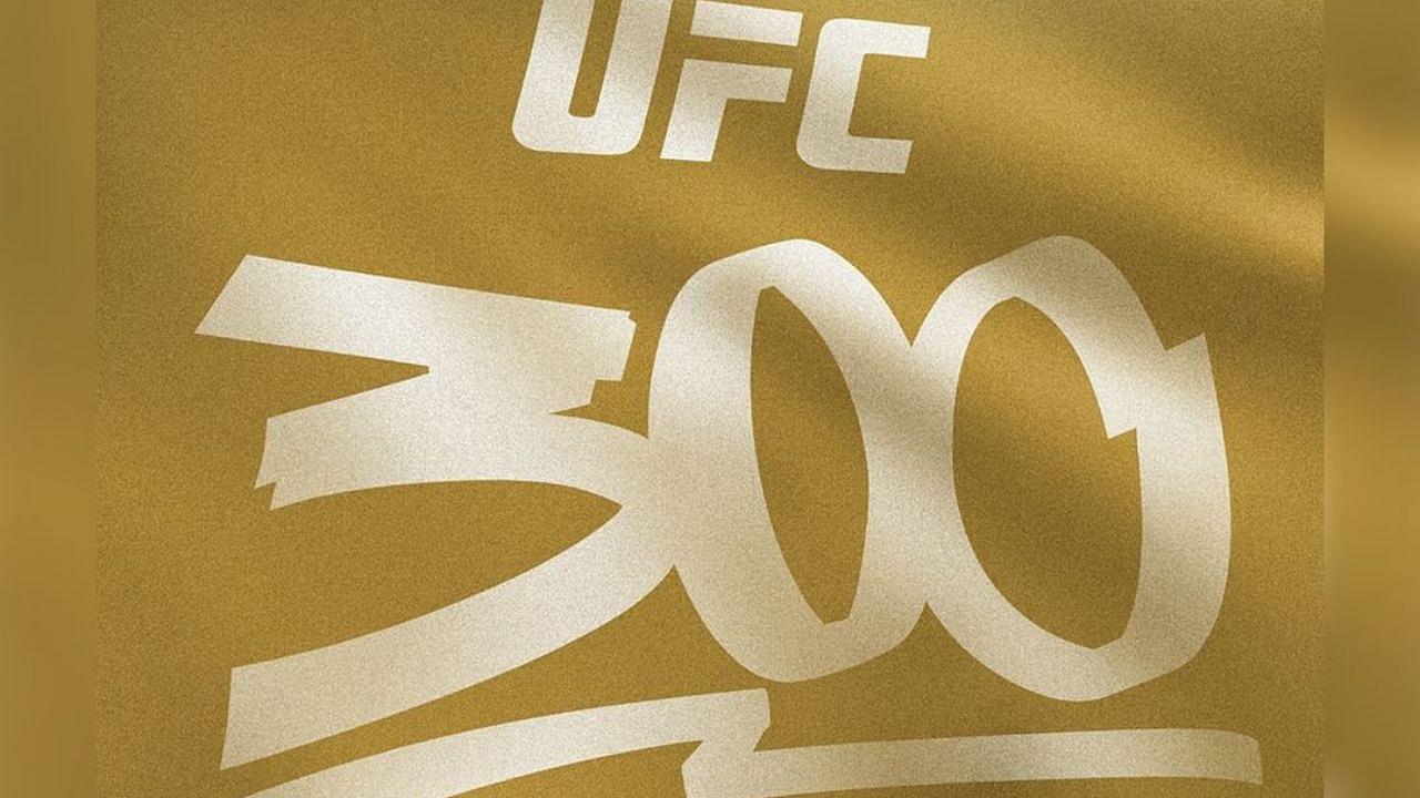 Historic UFC 300 Draws Criticism Over Lackluster Poster Compared to Iconic UFC 200 and UFC 100