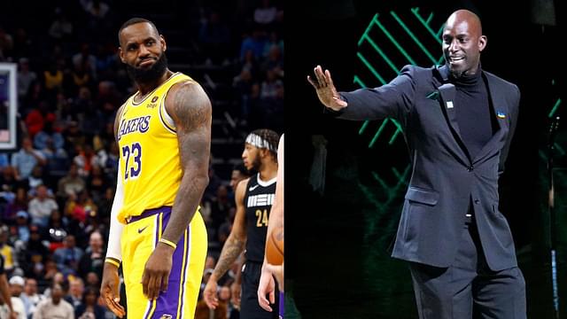 Kevin Garnett Proposes The Lakers Move On From LeBron James To prep For The Future