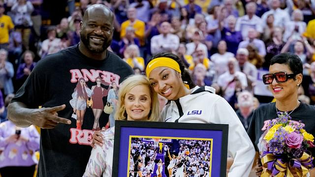 "Happy Birthday to the GOAT": Angel Reese Shares a Video of Shaquille O'Neal Vibing to Cardi B for His 52nd