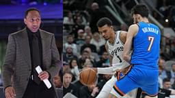 “Victor Wembanyama Is THE REAL DEAL”: Stephen A. Smith Reacts to Spurs vs Thunder, Makes ROTY Pick