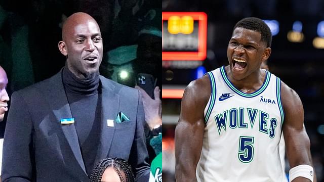"88 Mike Sh*t": Kevin Garnett Is In Awe Of Anthony Edwards' Game Winning Block As He Compares Him To Michael Jordan