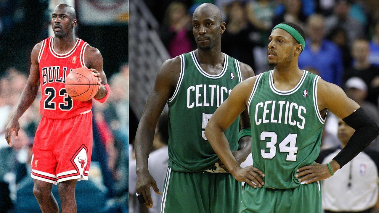 "Michael Jordan Walks Out And Everything Is Stopped": Kevin Garnett And Paul Pierce Reflect On Seeing MJ For The First Time