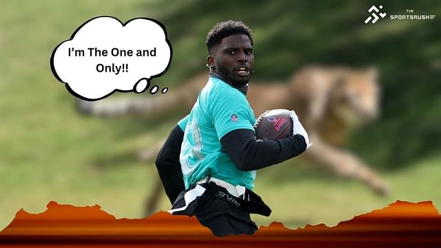 Tyreek Hill Told an Actual Cheetah Who's the Real One & the Internet Went Completely Crazy; "When Worlds Collide"
