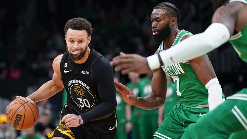 "I'm 240lbs Chasing Around Steph Curry": Jaylen Brown Reflects On The Shape He's In Following Celtics' Massive Win Over Warriors