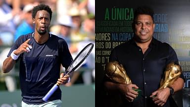 "No Problem With Tickets": Fans React To Gael Monfils Meeting Up With Soccer Legend Ronaldo Nazario at Miami Open 2024