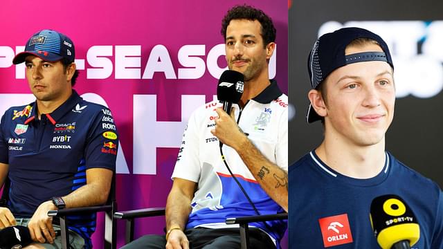 Liam Lawson or Daniel Ricciardo Can Race for Red Bull This Season as Sergio Perez Is Walking on Eggshells