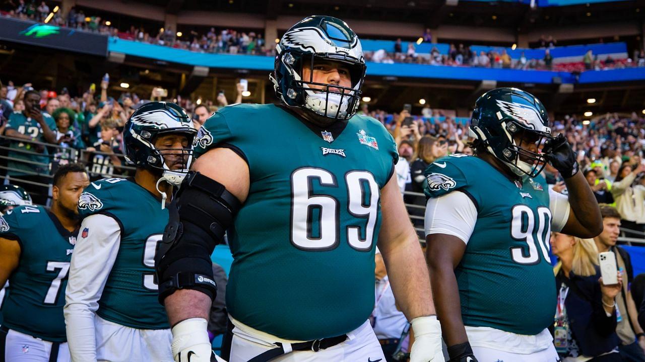 Eagles Guard Landon Dickerson Impresses Fans With His New Purchase After Signing an $84 Million Extension