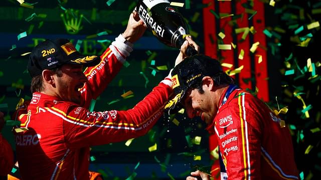 Patterns Of the Past Predict Ferrari Double Championship Thanks To Carlos Sainz and Charles Leclerc's Aussie Exploits