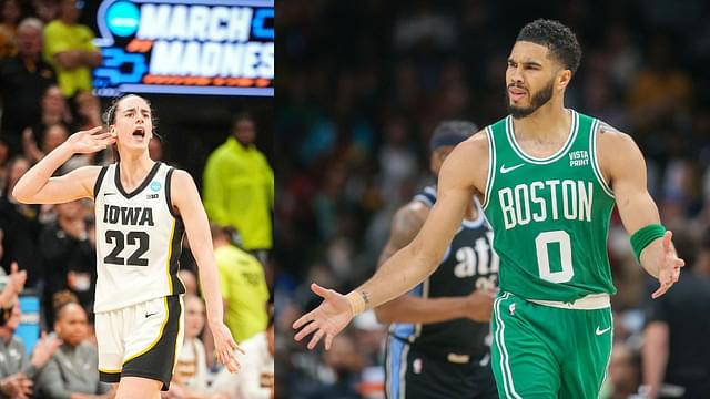 "Who Does He Think He Is, Caitlin Clark?": Jayson Tatum's Incessant Complaining To Refs Has Hawks Announcer Drawing Parallels