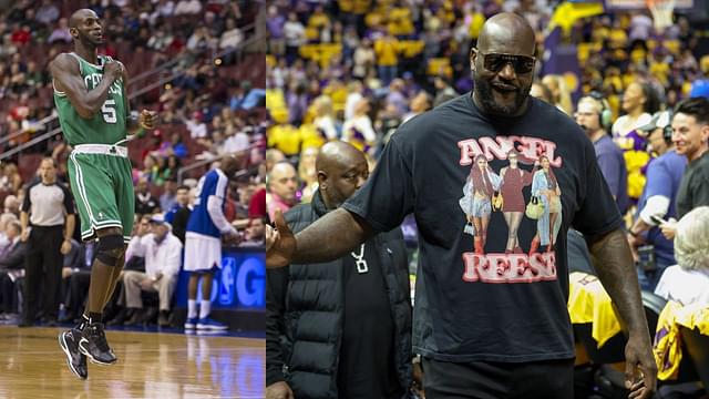 Kevin Garnett Publicly Admits to Tripping on Shrooms With Shaquille O'Neal During a Karaoke Night