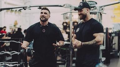 Mr. Olympia Champions Chris Bumstead and Ryan J. Terry Join Forces for an Intense Shoulder Workout