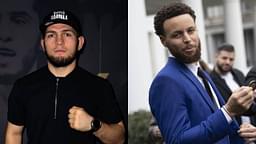 ‘Legendary’ Link Up Between Khabib Nurmagomedov and ‘Best NBA Player’ Stephen Curry Has Fans in Awe