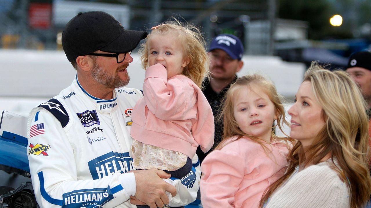 Dale Earnhardt Jr. Proves Why Wife Hesitated to Leave Him Alone With Daughters