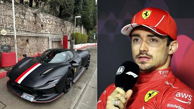 Charles Leclerc Adds $2.2 Million Ferrari Beast to His Extravagant Supercar Garage