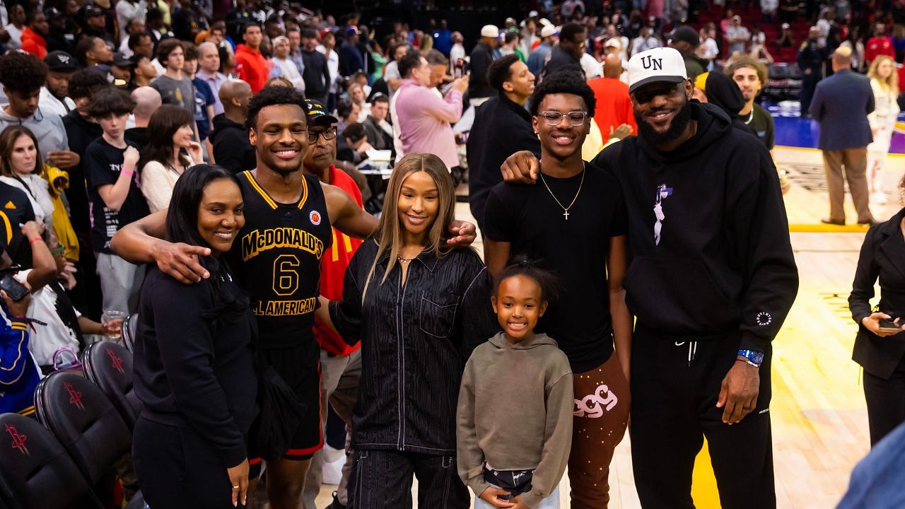 LeBron James' Wife Savannah and Daughter Zhuri Showcase Choreographed ...