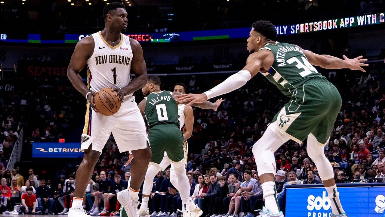 Zion Williamson ‘Upset’ Over Refs Taking Away Charge Call Against Giannis Antetokounmpo