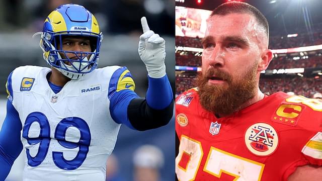 "I Need to Retire": Travis Kelce Jokingly Throws a Bombshell After Realizing Aaron Donald's Age