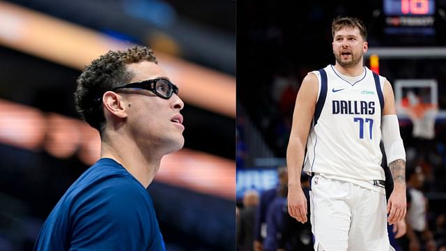 “NBA Ain’t Ready for Goggles Luka”: Luka Doncic ‘Stealing’ Dwight Powell’s Glasses Draws Fan Reactions