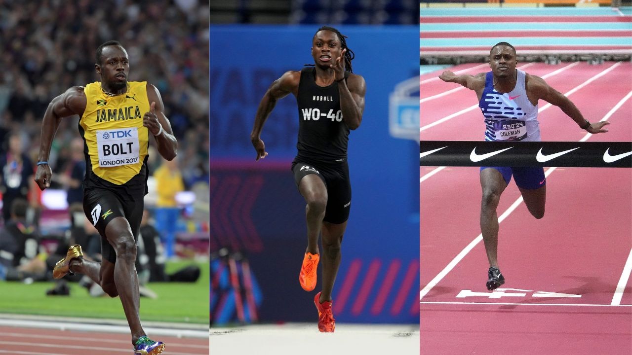 Christian Coleman vs Xavier Worthy vs Usain Bolt Which Speedster