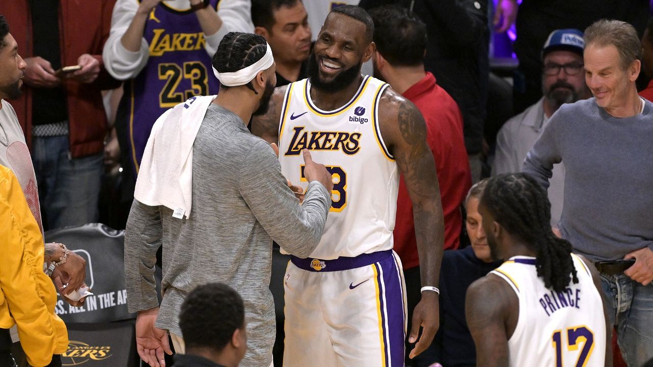 LeBron Might Have to Stop Breaking Records…”: Anthony Davis 'Hilariously'  Jokes About Lakers Loss After LeBron James' 40,000 Night - The SportsRush