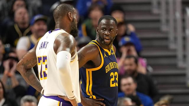 LeBron James Comforts ‘Sore’ Friend Draymond Green With a Vague Promise