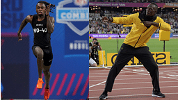 NFL's Fastest Man Xavier Worthy Has No Intentions of Competing With Usain Bolt; "Not Even Gonna Disrespect Him”