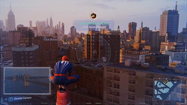 A screenshot from Marvel's Spider Man on PC