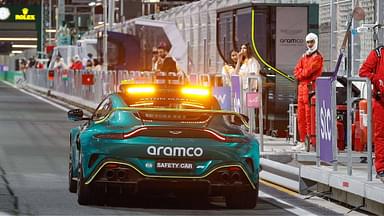 Stunning Details of New $170K Aston Martin Safety Car Debuting at Saudi Arabian GP